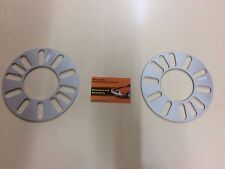 Wheel Spacers 5mm Pair for 4 -