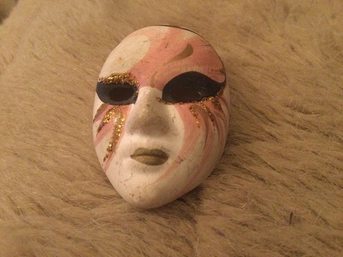 Small vintage hand - vintage, painted