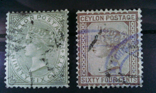 Sri lanka 53 - lanka, (1872/77)