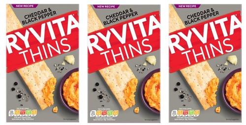 Ryvita thins cheddar - thins,