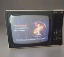 Working 1980's Retro Movie Prop PYE 14 inch Portable Colour T.V