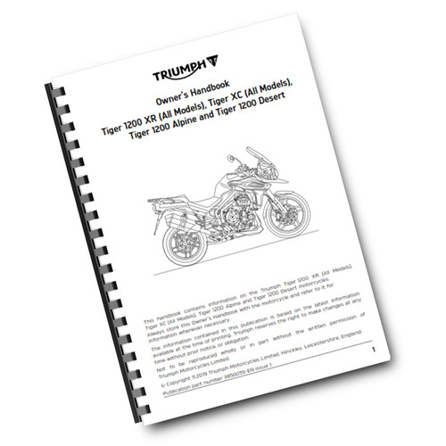 Triumph owners handbook - owners,