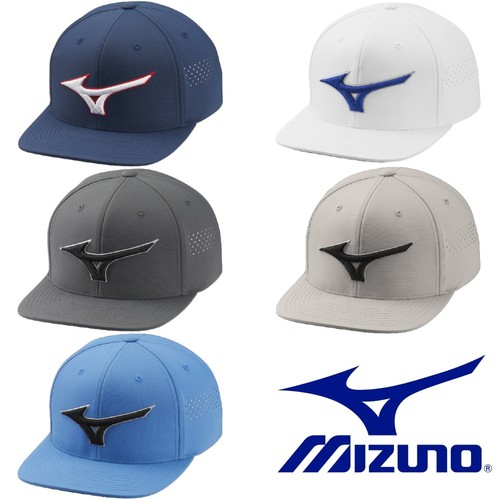 Mizuno tour flat snapback mens - mizuno,