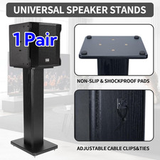 1 Pair Wood Grain Speaker