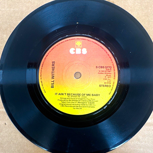 Bill withers lovely day 7 - bill, 7"
