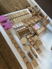 Wooden Dolls House Furniture