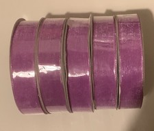 Craft Ribbon Bundle 5 Rolls of