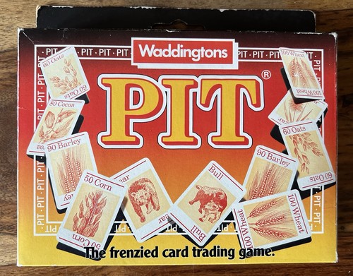 Vintage waddingtons pit card - vintage,