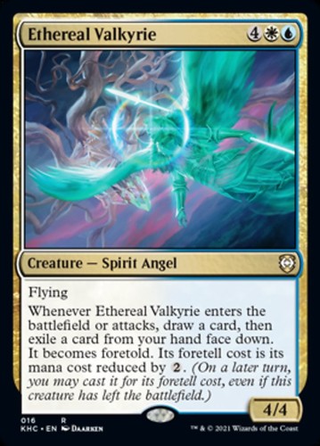 Mtg ethereal valkyrie - mtg,