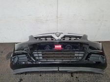 VAUXHALL CORSA D 2010 FRONT BUMPER 3 DOOR HATCHBACK BLACK 93189721