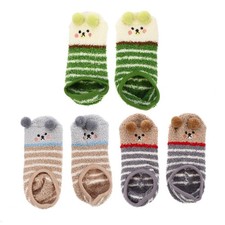 3 Pairs of Warm Coral Fleece