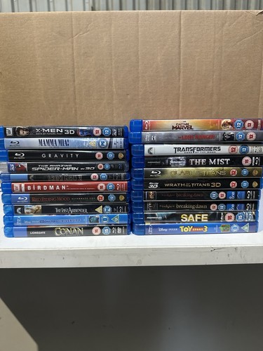 Joblot blu ray used - 20,