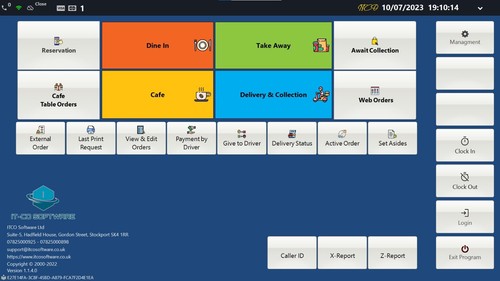 Epos software takeaway - software,