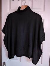 Ladies Next Black Short Sleeve Polo Neck Jumper Size XS