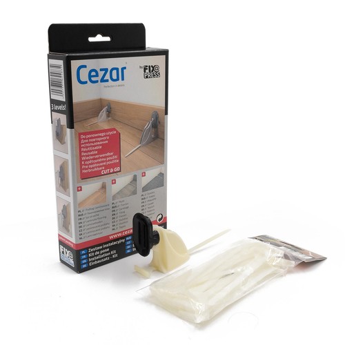 Skirting board installation - board,