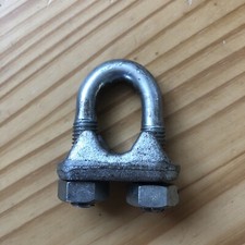 Heavy Duty Wire Rope Grip Clamp Cable Metal Wire U Bolt Fixing 14mm 9/16” ROBUR