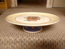 WEDGWOOD SARAHS GARDEN FOOTED / PEDESTAL CAKE STAND