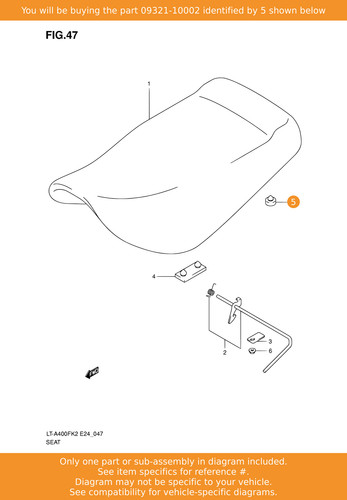Suzuki cushion 09321 - suzuki, cushion,