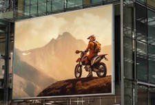 MOTOCROSS MOTORBIKE POSTER