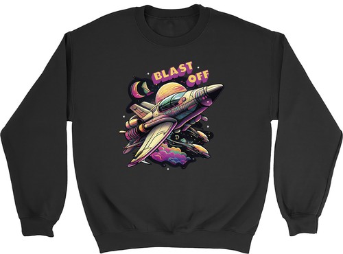 Space rocket kids sweatshirt - space,
