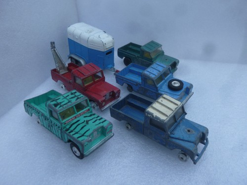 Corgi toys land rover joblot - toys,