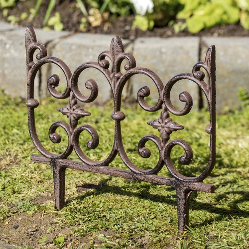 Cast iron gothic arch lawn - gothic,