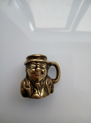 Solid brass miniature - miniature, toby