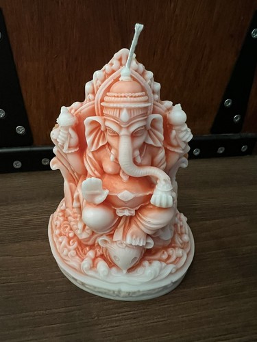 Handmade ganesha soy wax - soy,