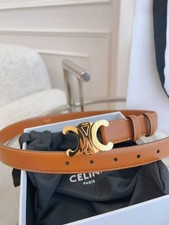 New Celine Belt Gold Triomphe