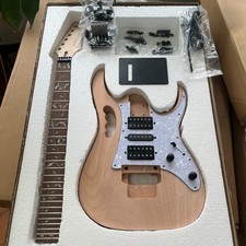 DIY unfinished electric guitar