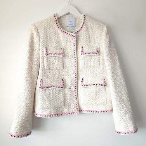 Mango mng cream ivory textured - mng,