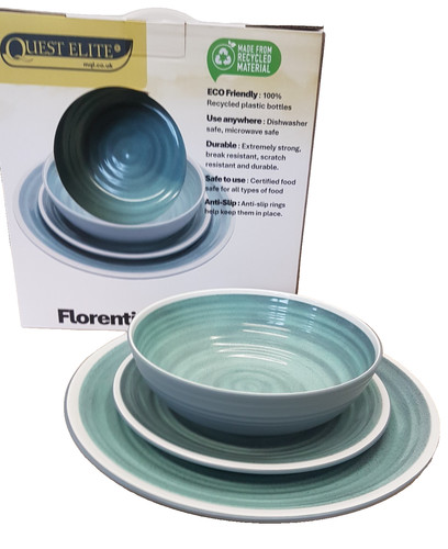 Quest elite plastic dinner set - elite,