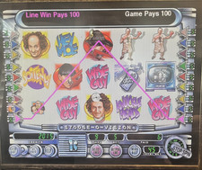 IGT THREE STOOGIES CURLY  Software 5R 9 Pay Lines Single-Denom