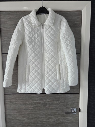 Ladies bonmarche white - ladies, quilted
