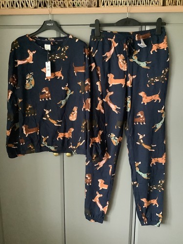 Next cotton dog print pyjamas - dog,