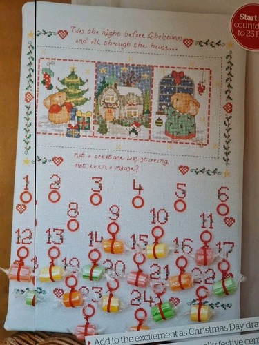 Cross stitch chart - cross,