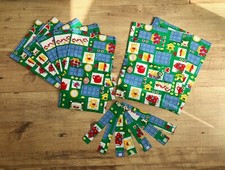 Bright green funky pattern To