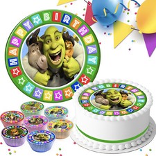 SHREK HAPPY BIRTHDAY GREEN