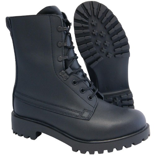 Black leather british assault - leather,