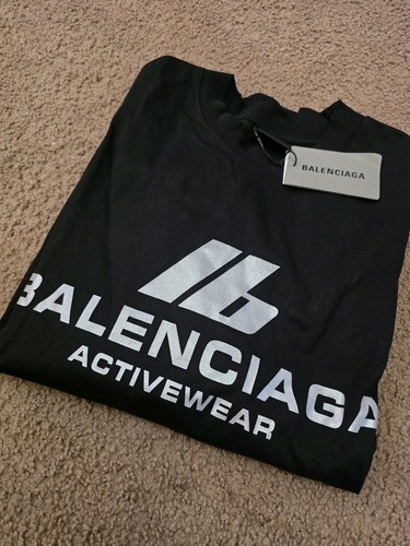 Balenciaga reflective t - 1b,