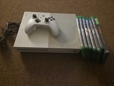 Microsoft Xbox One S 500GB Whitewith Controller And 7 Games