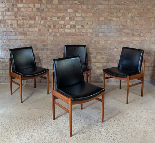 Set mid century teak - set,