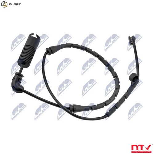 Warning contact brake - brake, wear