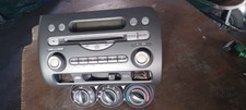 2002 HONDA JAZZ radio cd player and heater controls NO CODE