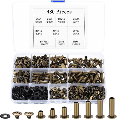 480 pcs chicago screws - pcs,