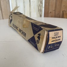Vintage Norway Folding Anchor 5 1/2lbs Sailing Dinghy Boat Mancave Boating ship
