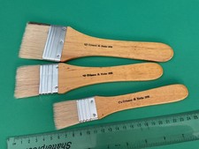 Crimson & Blake 1896 3 big artist paint brush   P2825