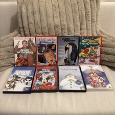 8 x CHRISTMAS & Snow DVDs /