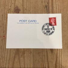 Blank Postcard With Liverpool