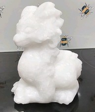 White Jade Crystal Dragon
